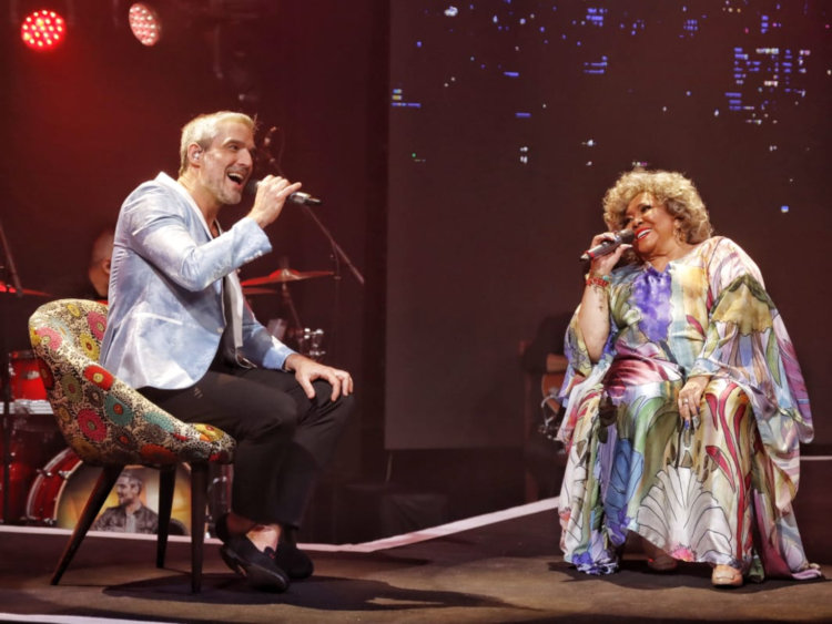 Matthieu e Alcione - Foto Fred Pontes Divulgação 1