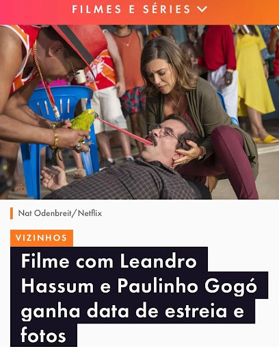 Foto de arquivo pessoal: Vizinhos da Netflix, Dirigido por Roberto Santucci