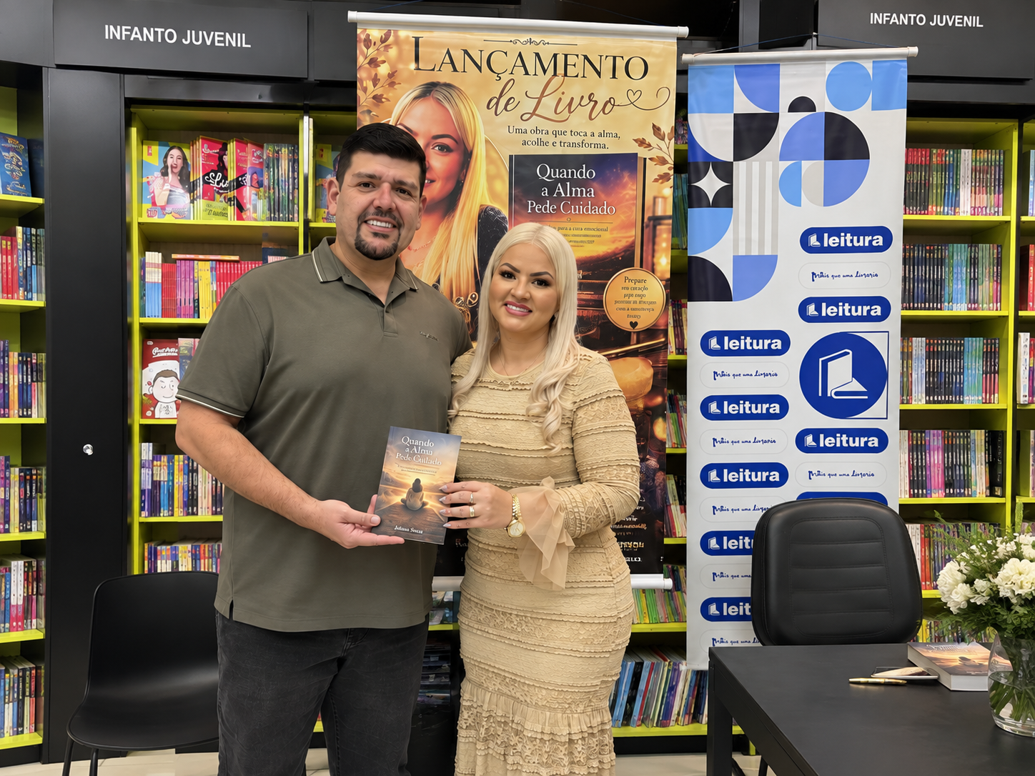 "É por meio do conhecimento que conseguimos chegar aonde desejamos", afirma Cássia Danúbia