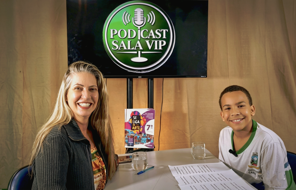 Sala Vip: O Podcast Escolar que Virou Movimento, produzido por Joacles Costa